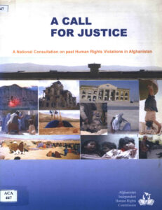 A call for justice.