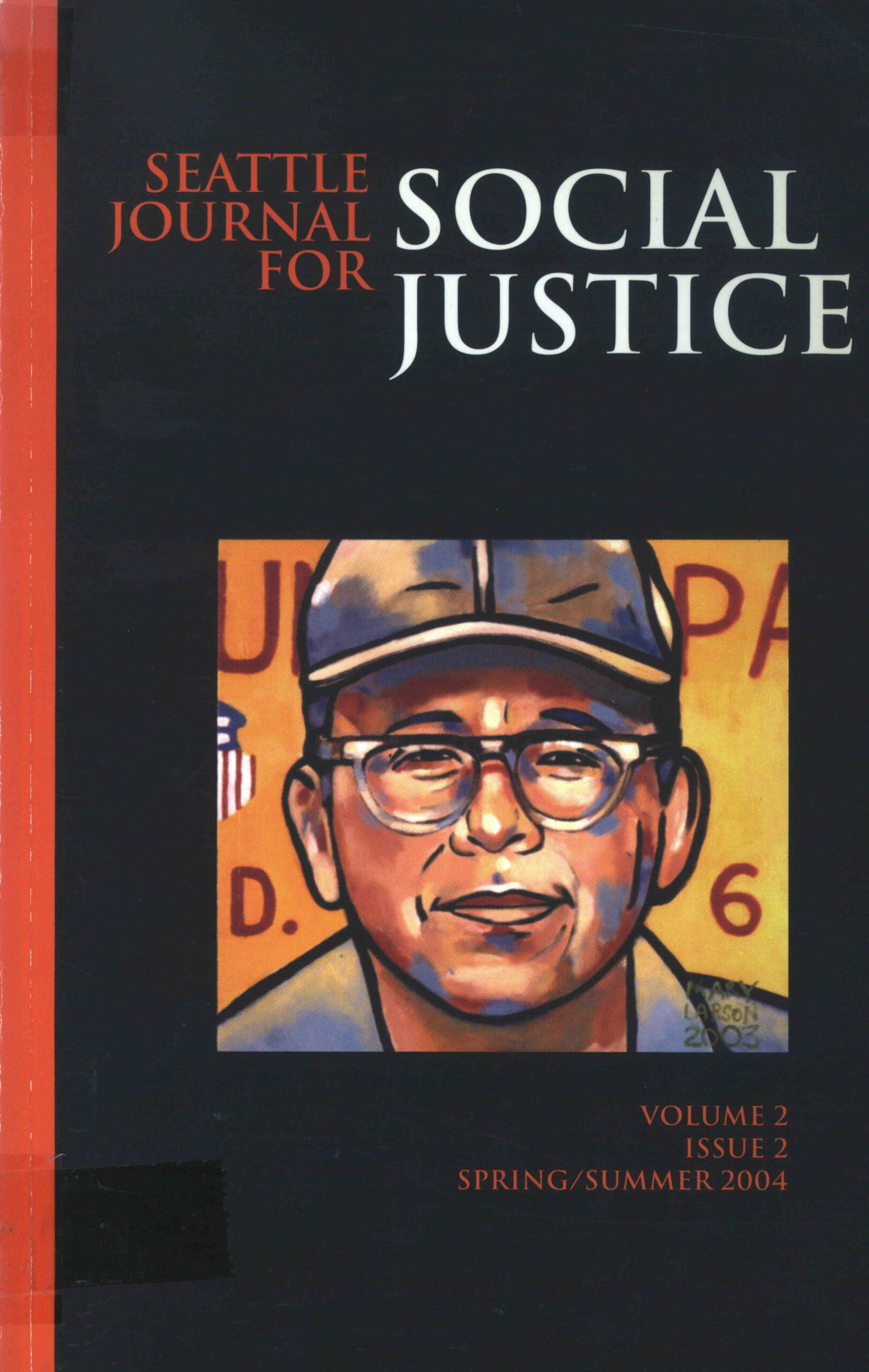 Seattle journal for social justice volume 2, issue 2.