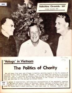 Indochina Chronicle: “Volags” in Vietnam: The Politics of Charity, No. 36, October-November, 1974