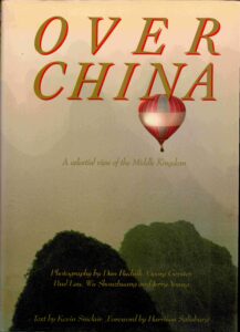 Over China.