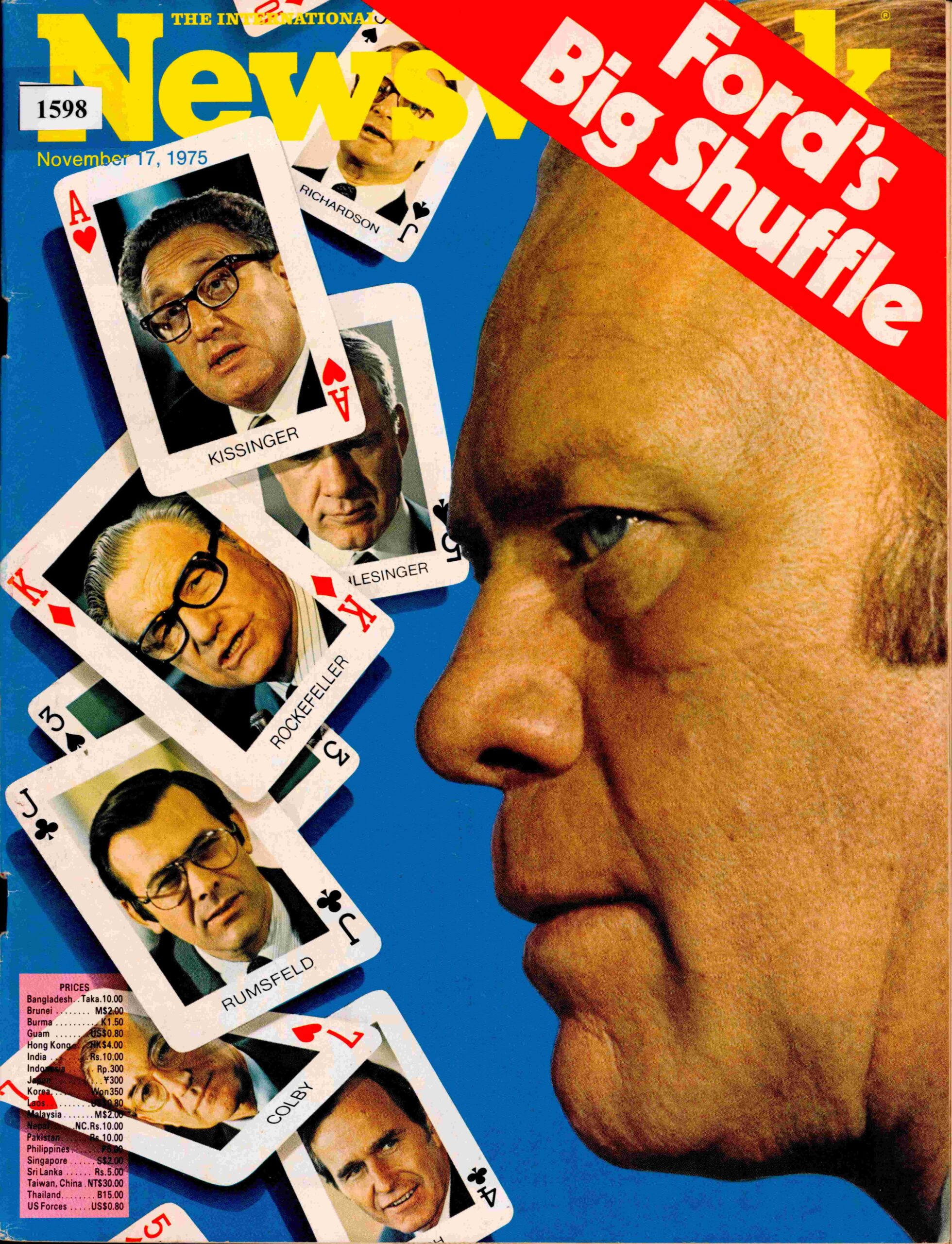 NewsWeek: Ford’s Big Shuffle November 17.
