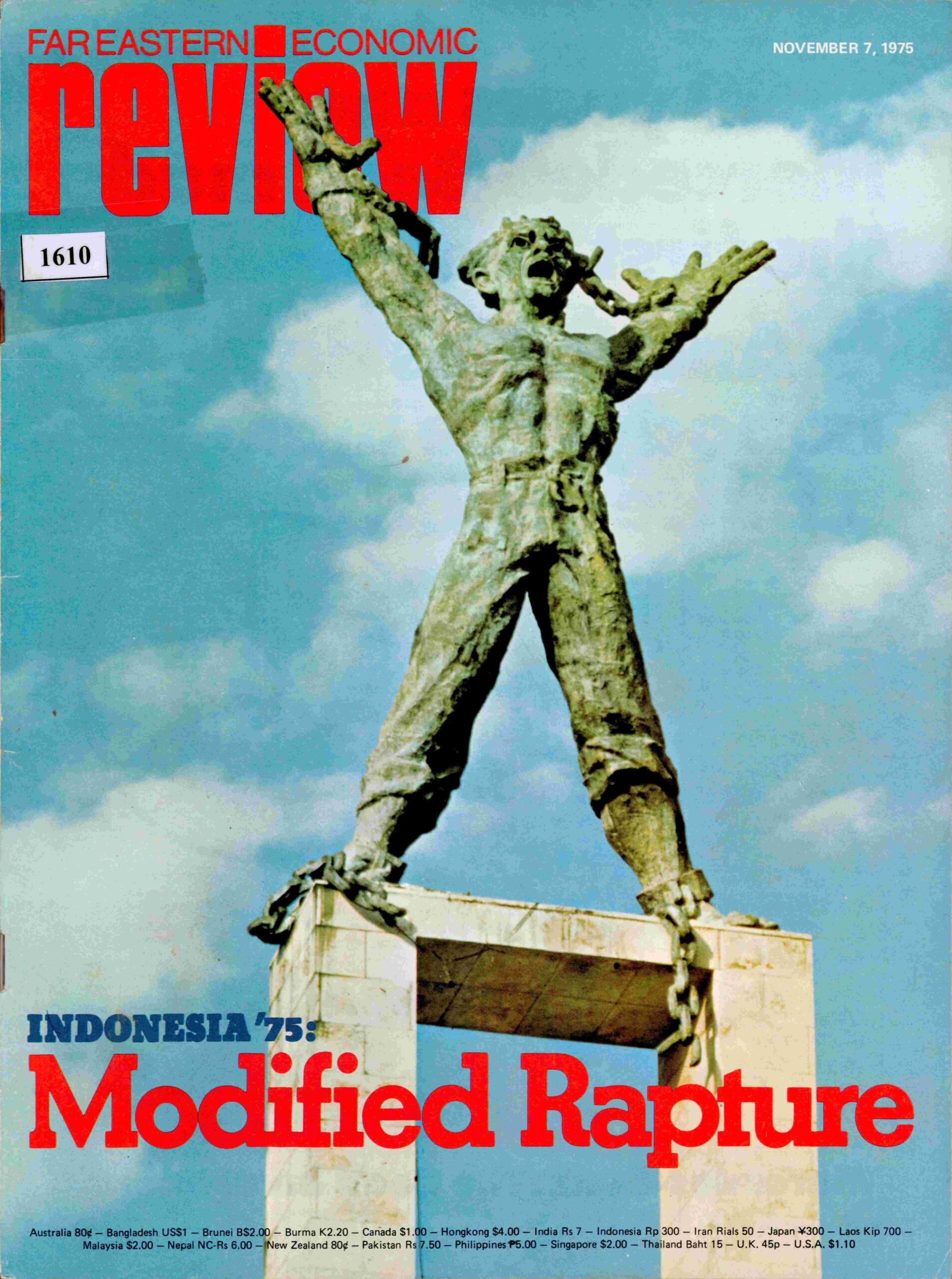 Far Eastern Economic Review: Indonesia’75: Modified Rapture November 7.
