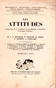 Les Attitudes.